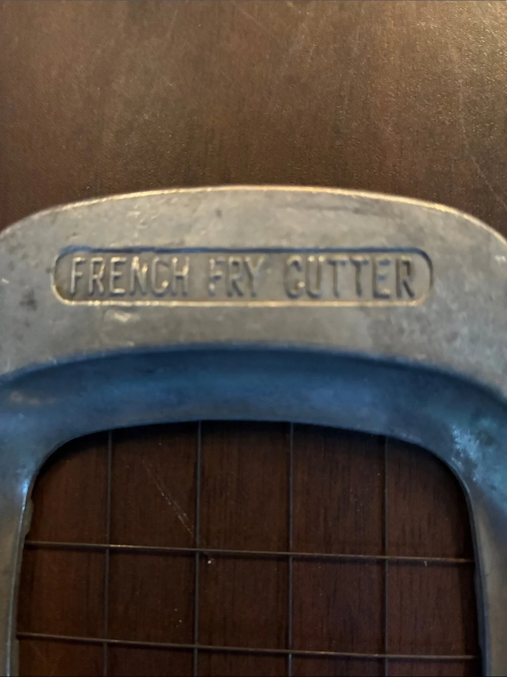 VTG Presto Aluminum French Fry Cutter Wire Potato Slicer Retro 50s Kitchen
